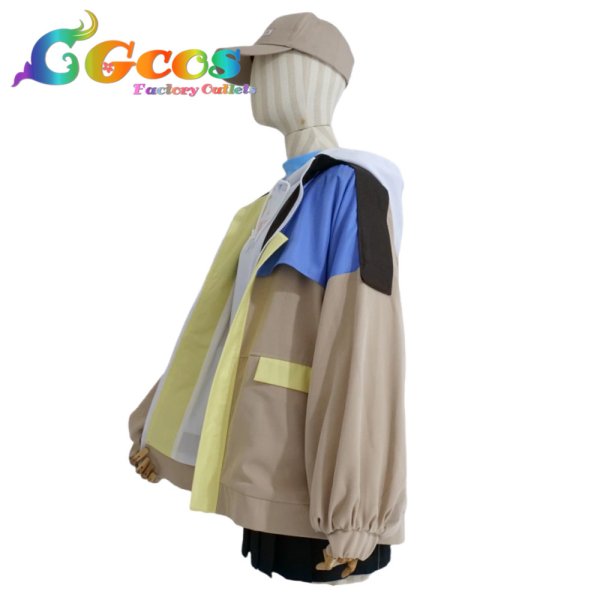 画像2: バーチャルYouTuber VTuber 戌亥とこ カジュアル衣装 コスプレ衣装 (2)