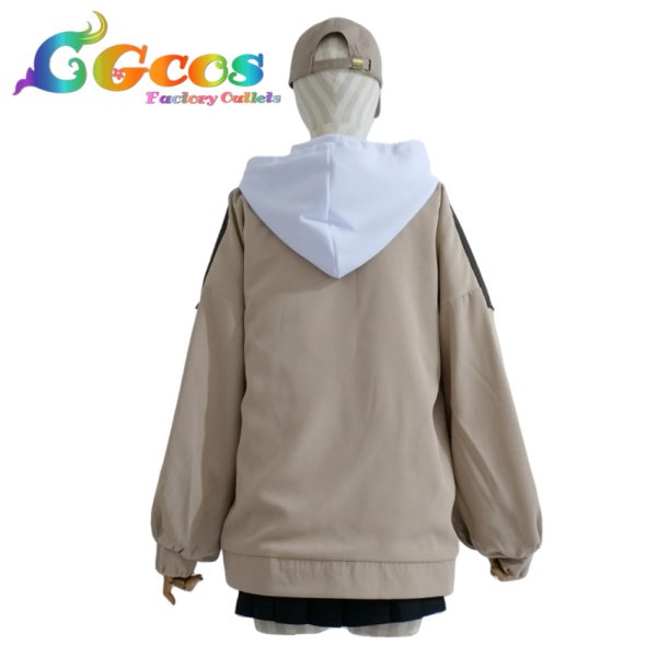 画像3: バーチャルYouTuber VTuber 戌亥とこ カジュアル衣装 コスプレ衣装 (3)