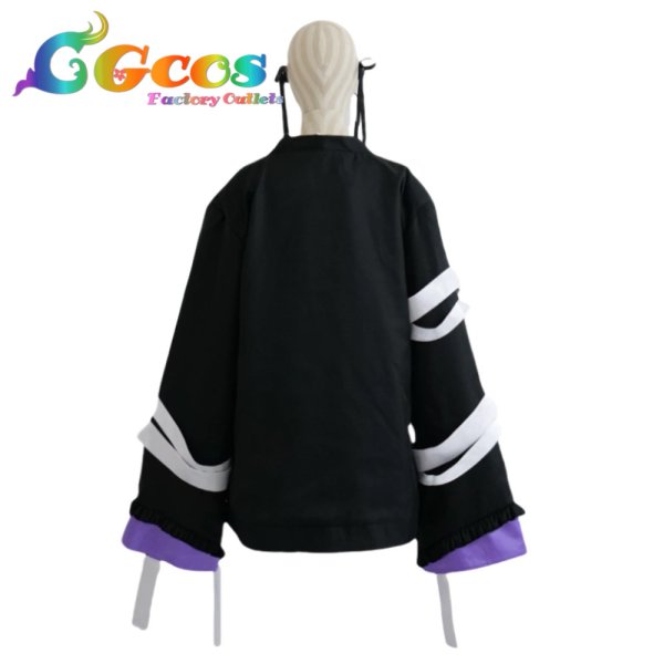 画像3: バーチャルYouTuber VTuber 紫宮るな 初期衣装 コスプレ衣装 (3)