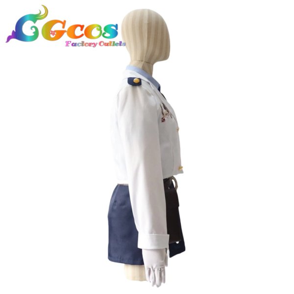 画像2: バーチャルYouTuber VTuber 大空スバル 警察衣装 コスプレ衣装 (2)