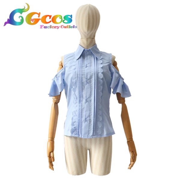 画像5: バーチャルYouTuber VTuber 大空スバル 警察衣装 コスプレ衣装 (5)