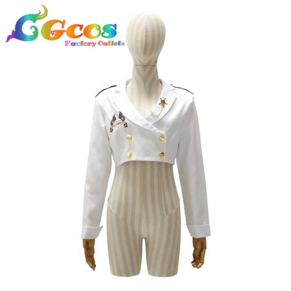 画像6: バーチャルYouTuber VTuber 大空スバル 警察衣装 コスプレ衣装 (6)