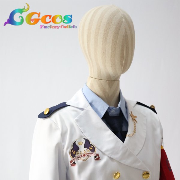 画像8: バーチャルYouTuber VTuber 大空スバル 警察衣装 コスプレ衣装 (8)