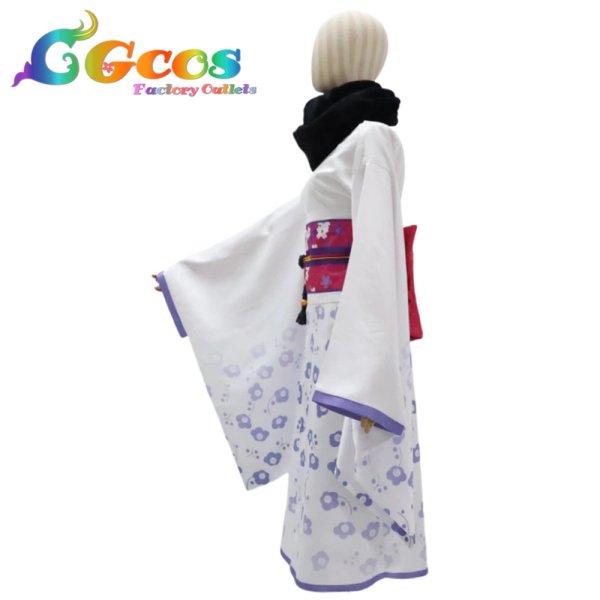 画像2: ブルーアーカイブ 浅黄ムツキ 正月 コスプレ衣装 (2)