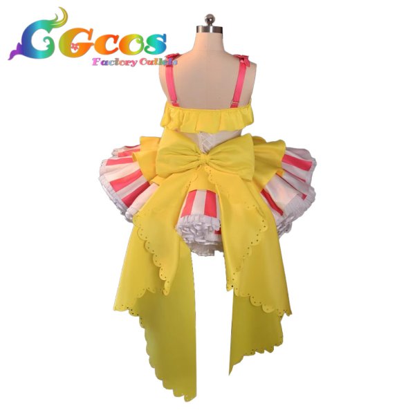画像2: プリパラ 真中らぁら スーパーサイリウムらぁら コスプレ衣装 (2)