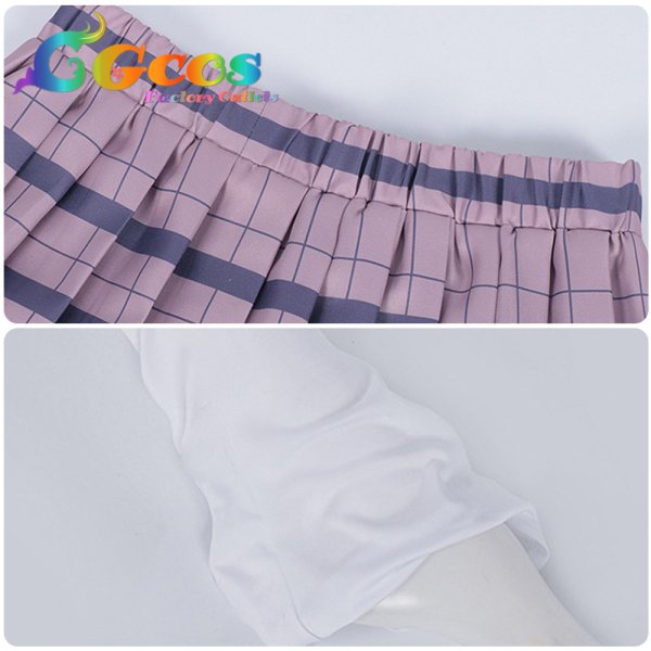 画像6: 君のことが大大大大大好きな100人の彼女 原賀胡桃 コスプレ衣装 (6)