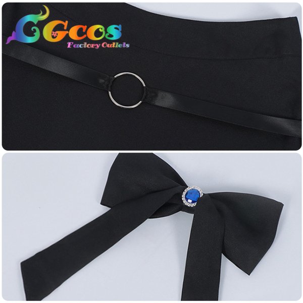 画像4: ギルドの受付嬢ですが、残業は嫌なのでボスをソロ討伐しようと思います アリナ・クローバー コスプレ衣装 (4)