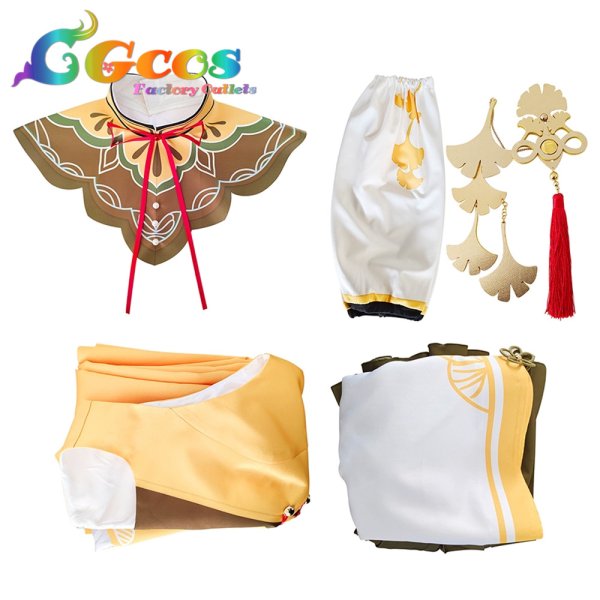 画像6: VOCALOID 鏡音リン 秋衣装 コスプレ衣装 (6)