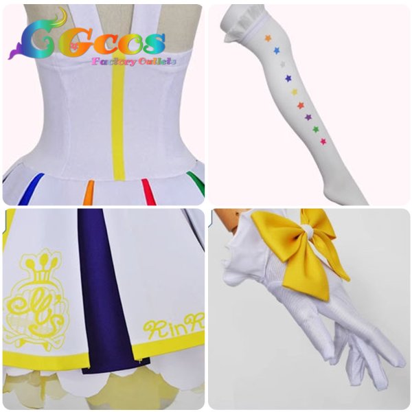 画像5: ラブライブ! School idol project 星空凛 ラブライブ!スクールアイドルフェスティバル 〜after school ACTIVITY〜 コスプレ衣装 (5)