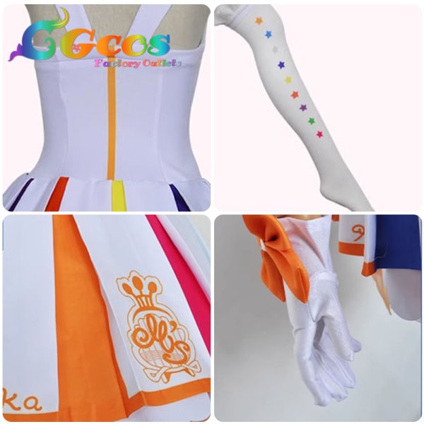 画像6: ラブライブ! School idol project 高坂穂乃果 ラブライブ!スクールアイドルフェスティバル 〜after school ACTIVITY〜 コスプレ衣装 (6)