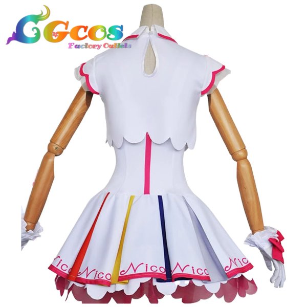 画像2: ラブライブ! School idol project 矢澤にこ ラブライブ!スクールアイドルフェスティバル 〜after school ACTIVITY〜 コスプレ衣装 (2)