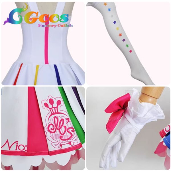 画像6: ラブライブ! School idol project 矢澤にこ ラブライブ!スクールアイドルフェスティバル 〜after school ACTIVITY〜 コスプレ衣装 (6)