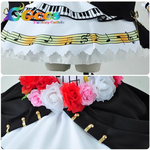 画像3: ラブライブ! School idol project 西木野真姫 楽器編 コスプレ衣装 (3)