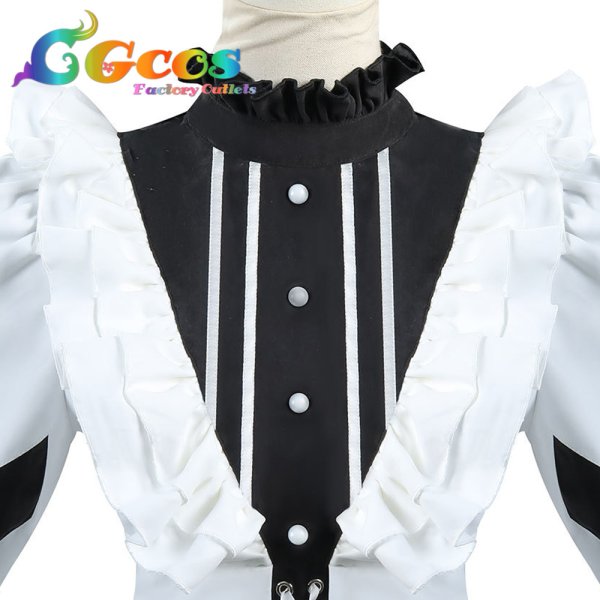 画像2: プロジェクトセカイ カラフルステージ! feat. 初音ミク 朝比奈まふゆ 荊棘の道は何処へ 本気のイカ焼きを味わって コスプレ衣装 (2)