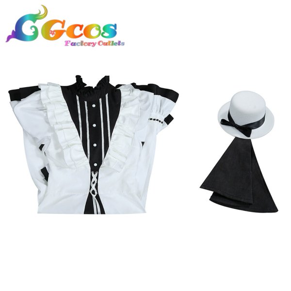 画像5: プロジェクトセカイ カラフルステージ! feat. 初音ミク 朝比奈まふゆ 荊棘の道は何処へ 本気のイカ焼きを味わって コスプレ衣装 (5)