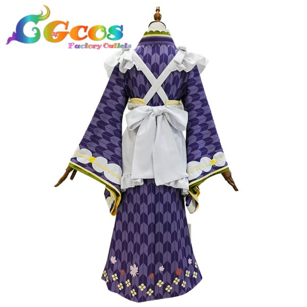 画像2: プロジェクトセカイ カラフルステージ! feat. 初音ミク 日野森雫 かぐはし落葉の衣 あなたと至福のひとときを コスプレ衣装 (2)