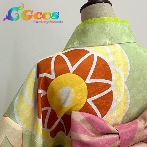 画像4: ペルソナ5 佐倉双葉 浴衣 コスプレ衣装 (4)