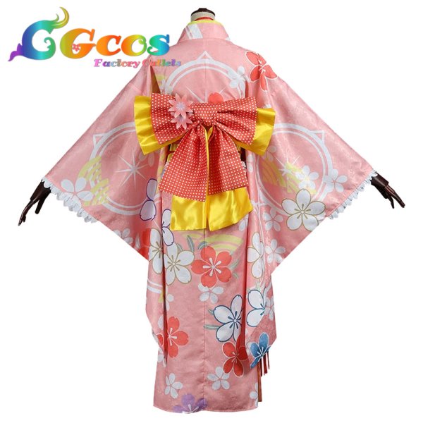 画像2: 魔法少女まどか☆マギカ 鹿目まどか 晴着ver. コスプレ衣装 (2)