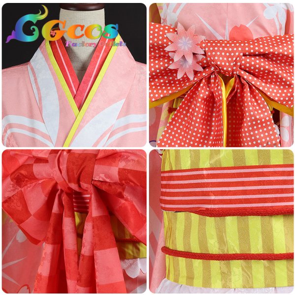 画像3: 魔法少女まどか☆マギカ 鹿目まどか 晴着ver. コスプレ衣装 (3)