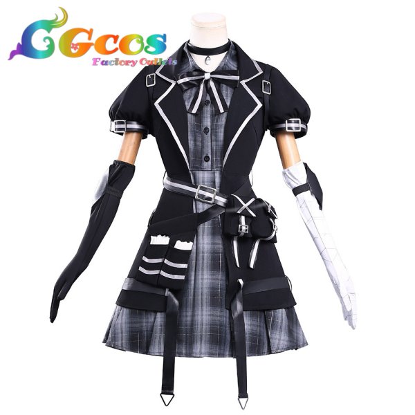 画像1: 魔法少女ノ魔女裁判　黒部ナノカ　コスプレ衣装 (1)