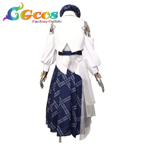 画像2: バーチャルYouTuber　VTuber　湊あくあ　Blue Journey　コスプレ衣装 (2)