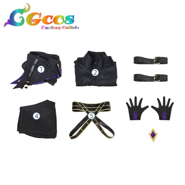 画像3: 陰の実力者になりたくて！　シド・カゲノー　コスプレ衣装 (3)