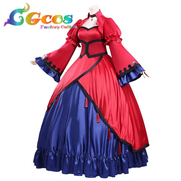 画像2: エリスの聖杯　スカーレット・カスティエル　コスプレ衣装 (2)