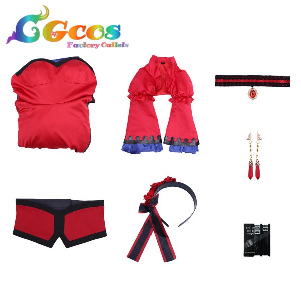 画像4: エリスの聖杯　スカーレット・カスティエル　コスプレ衣装 (4)