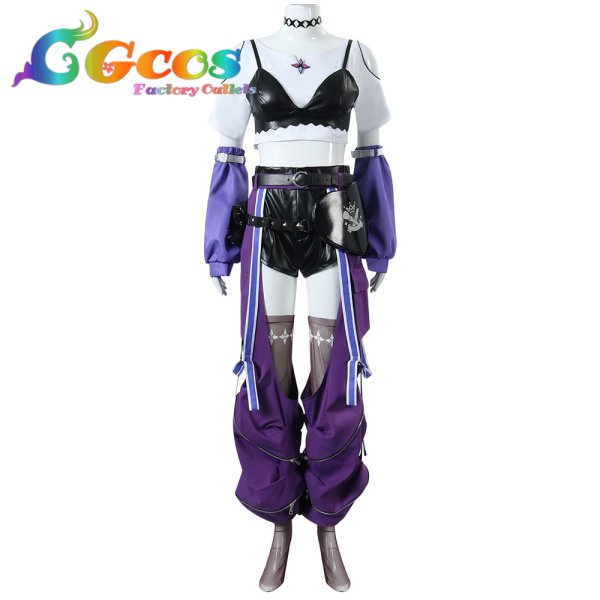 画像1: バーチャルYouTuber　VTuber　綺々羅々ヴィヴィ　コスプレ衣装 (1)