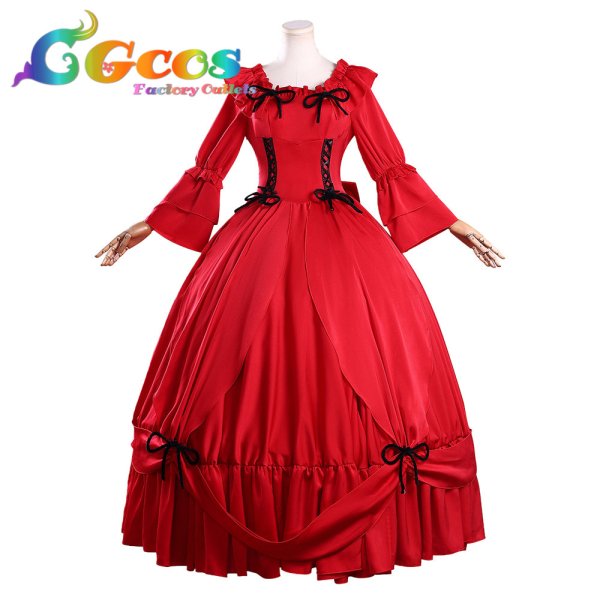 画像1: 最後にひとつだけお願いしてもよろしいでしょうか　スカーレット・エル・ヴァンディミオン　コスプレ衣装 (1)