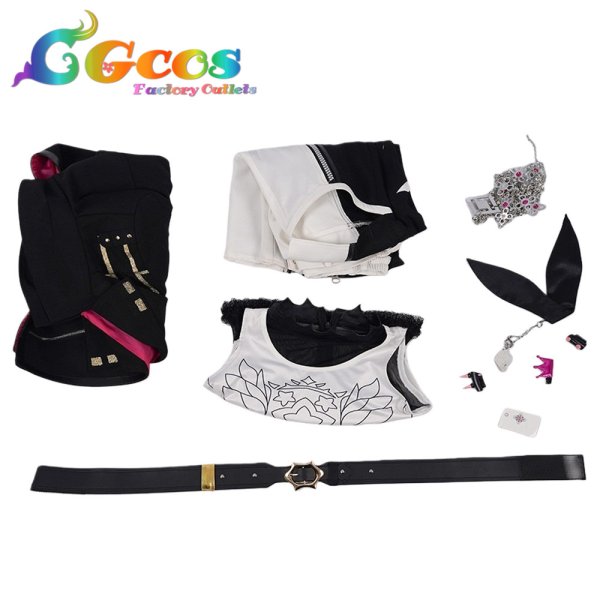 画像4: バーチャルYouTuber　Vtuber　響咲リオナ　初期2D　コスプレ衣装 (4)