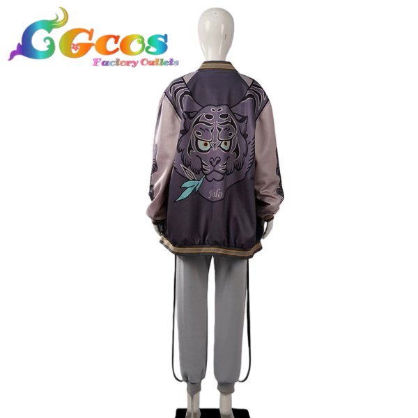 画像2: バーチャルYouTuber　Vtuber　虎金妃笑虎　初期2D　コスプレ衣装 (2)