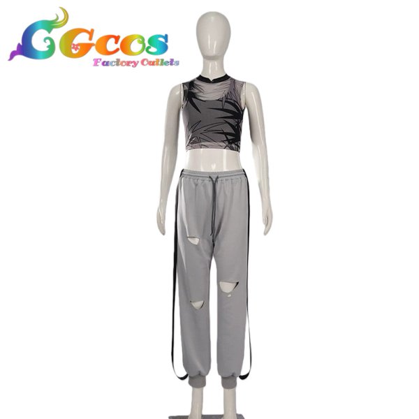 画像3: バーチャルYouTuber　Vtuber　虎金妃笑虎　初期2D　コスプレ衣装 (3)