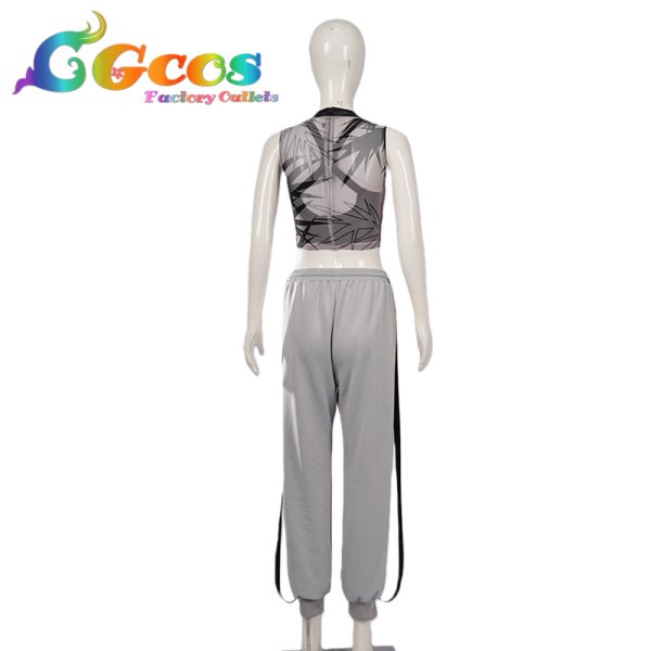 画像4: バーチャルYouTuber　Vtuber　虎金妃笑虎　初期2D　コスプレ衣装 (4)