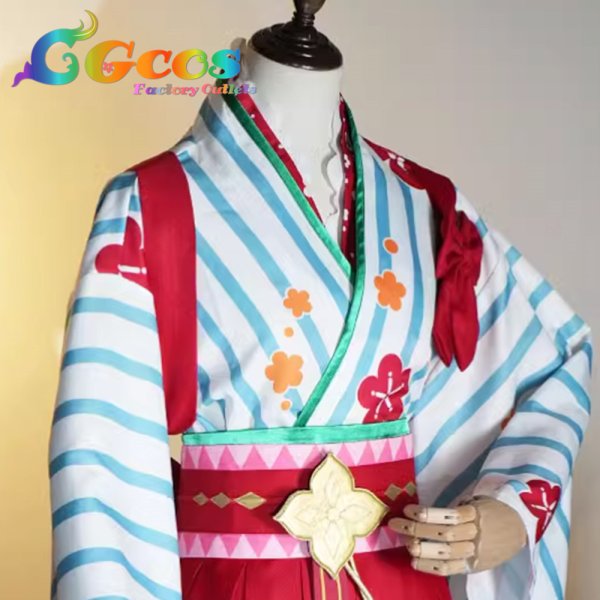 画像2: プリンセスコネクト！　園上矛依未（ニューイヤー）　コスプレ衣装 (2)