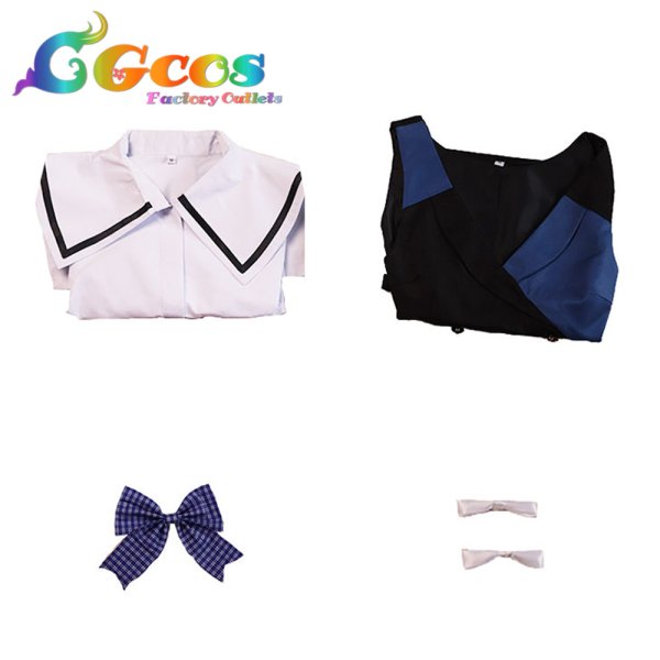 画像7: グリザイアの果実 周防天音 コスプレ衣装 (7)