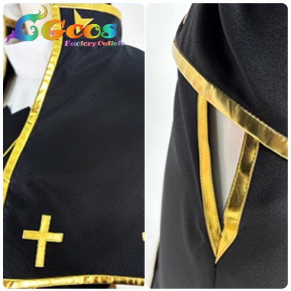 画像5: バーチャルYouTuber VTuber 白上フブキ シスターマリンの懺悔室 コスプレ衣装 (5)