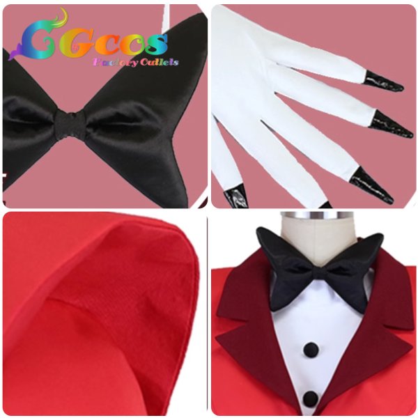 画像6: ハズビンホテル(Hazbin Hotel) チャーリー・モーニングスター(Charlie Morningstar) コスプレ衣装 (6)