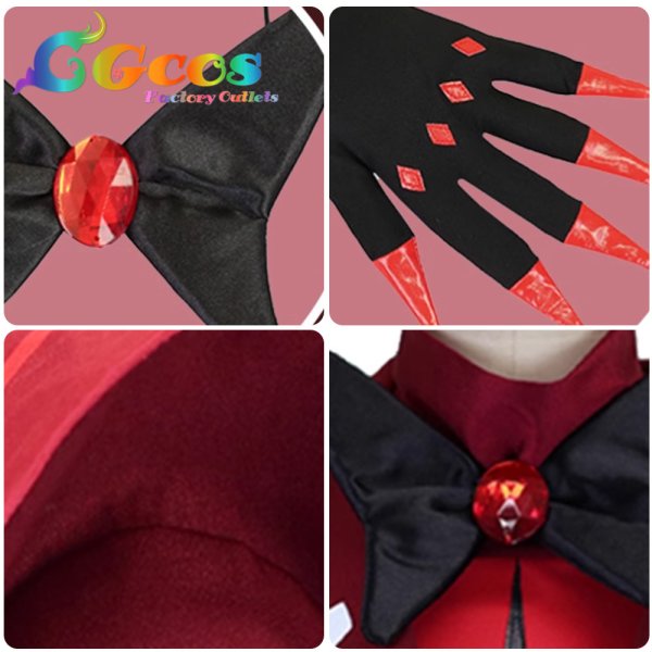 画像5: ハズビンホテル(Hazbin Hotel) アラスター(Alastor) コスプレ衣装 (5)