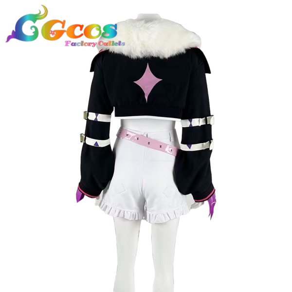 画像2: バーチャルYouTuber VTuber Mococo Abyssgard (モココ・アビスガード) コスプレ衣装 (2)