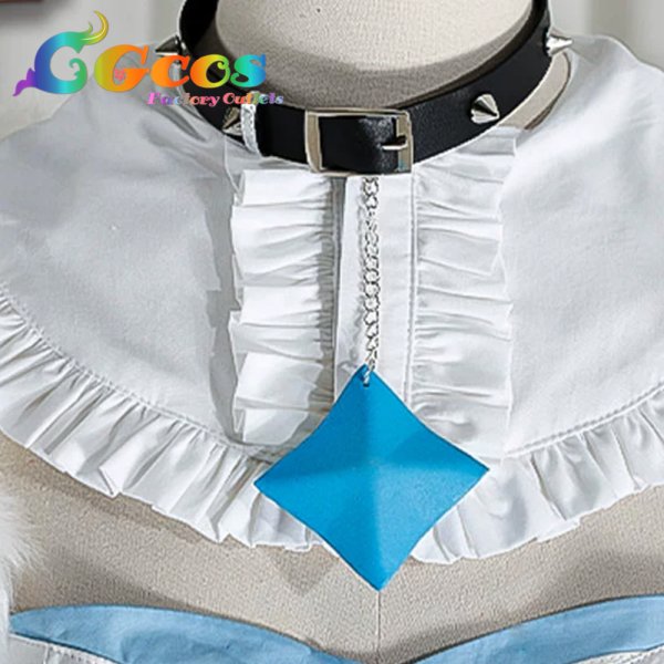 画像2: バーチャルYouTuber VTuber Fuwawa Abyssgard(フワワ・アビスガード) コスプレ衣装 (2)