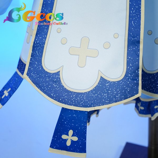 画像5: バーチャルYouTuber VTuber 兎田ぺこら 1stソロライブ うさぎ the MEGAMI!! キミと見たい景色 コスプレ衣装 (5)