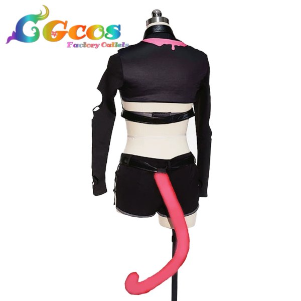 画像3: バーチャルYouTuber VTuber 猫汰つな 初期衣装 コスプレ衣装 (3)