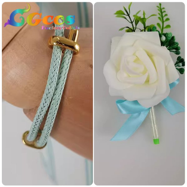 画像2: NU: カーニバル エイト エイトの衣装棚 白いスーツ姿 コスプレ衣装 (2)