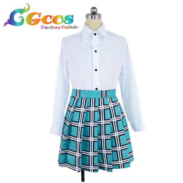 画像3: バーチャルYouTuber Vtuber 本間ひまわり 通常学生服 コスプレ衣装 (3)