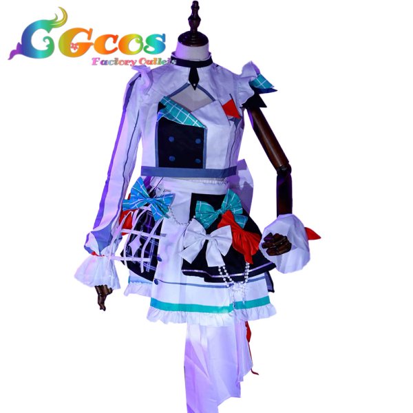 画像4: バーチャルYouTuber VTuber ワトソン・アメリア 小鳥遊キアラ ハコス・ベールズ 森美声 4thフェス コスプレ衣装 (4)