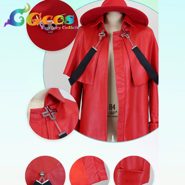 画像5: 吸血鬼すぐ死ぬ ロナルド コスプレ衣装 (5)