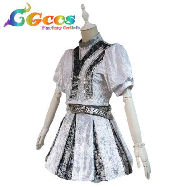 画像2: ラブライブ！サンシャイン!!　わいわいわい　津島善子　peace piece pizza　コスプレ衣装 (2)