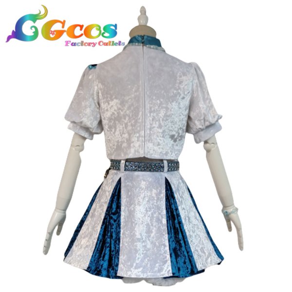 画像3: ラブライブ！サンシャイン!!　わいわいわい　渡辺曜　peace piece pizza　コスプレ衣装 (3)