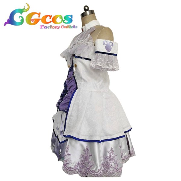 画像4: ラブライブ！サンシャイン!!　桜内梨子　Brightest Melody　コスプレ衣装 (4)